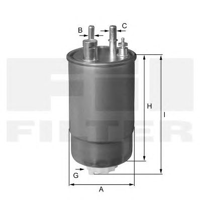 FIL FILTER zp8084fm -  Топливный фильтр